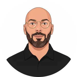 Portrait de Nicolas Martin, Senior AI Manager.